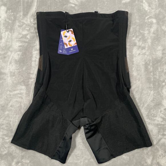 Honeylove Shapewear 1X Black SuperPower Girl Short Compression Shaping Smoothing - Picture 2 of 10
